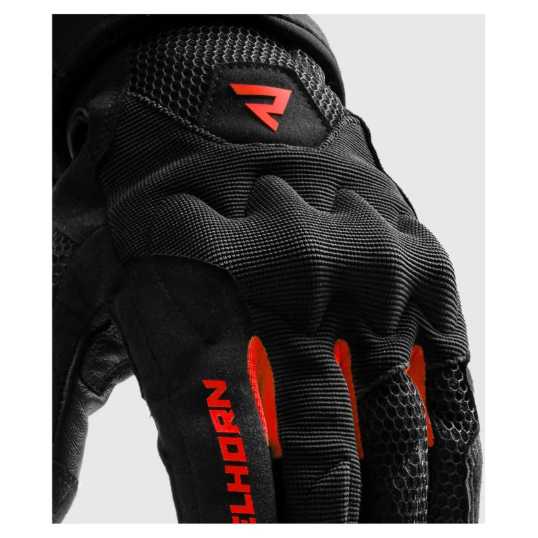 Rękawice miejskie REBELHORN CORE BLACK/RED czarny czerwony