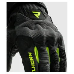 Rękawice miejskie REBELHORN CORE BLACK/GREY/FLUO YELLOW czarny szary żółty fluo