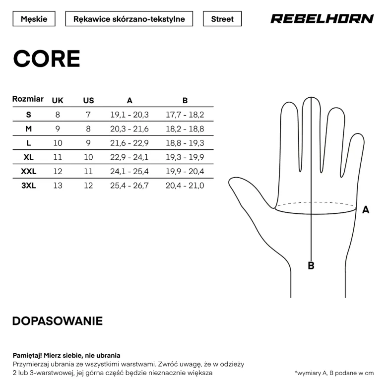 Rękawice miejskie REBELHORN CORE BLACK/GREY/FLUO YELLOW czarny szary żółty fluo