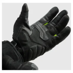 Rękawice miejskie REBELHORN CORE BLACK/GREY/FLUO YELLOW czarny szary żółty fluo