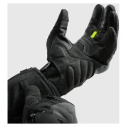 Rękawice miejskie REBELHORN CORE BLACK/GREY/FLUO YELLOW czarny szary żółty fluo