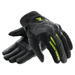Rękawice miejskie REBELHORN CORE BLACK/GREY/FLUO YELLOW czarny szary żółty fluo
