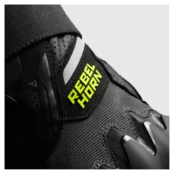 Rękawice miejskie REBELHORN DEFENDER BLACK/GREY/FLUO YELLOW czarny szary żółty fluo