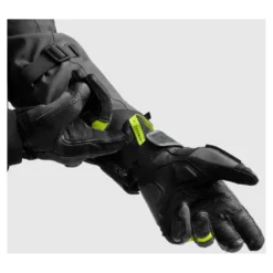Rękawice miejskie REBELHORN DEFENDER BLACK/GREY/FLUO YELLOW czarny szary żółty fluo