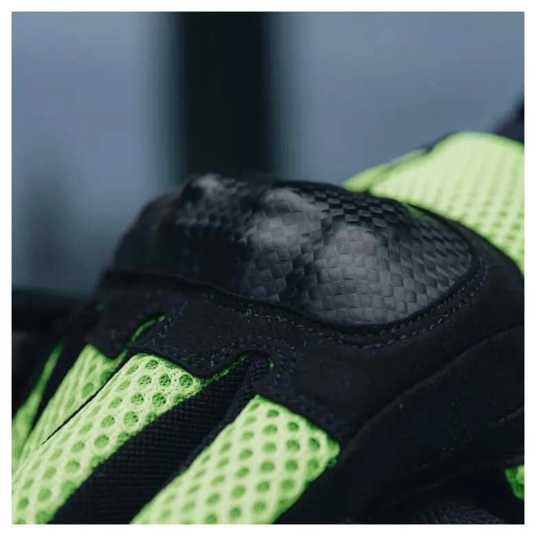 Rękawice miejskie REBELHORN GAP III BLACK/FLUO YELLOW czarny żółty fluo