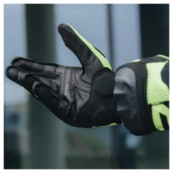 Rękawice miejskie REBELHORN GAP III BLACK/FLUO YELLOW czarny żółty fluo