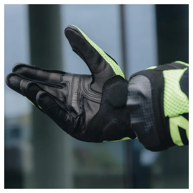 Rękawice miejskie REBELHORN GAP III BLACK/FLUO YELLOW czarny żółty fluo