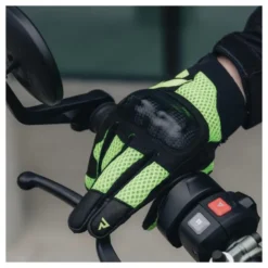 Rękawice miejskie REBELHORN GAP III BLACK/FLUO YELLOW czarny żółty fluo