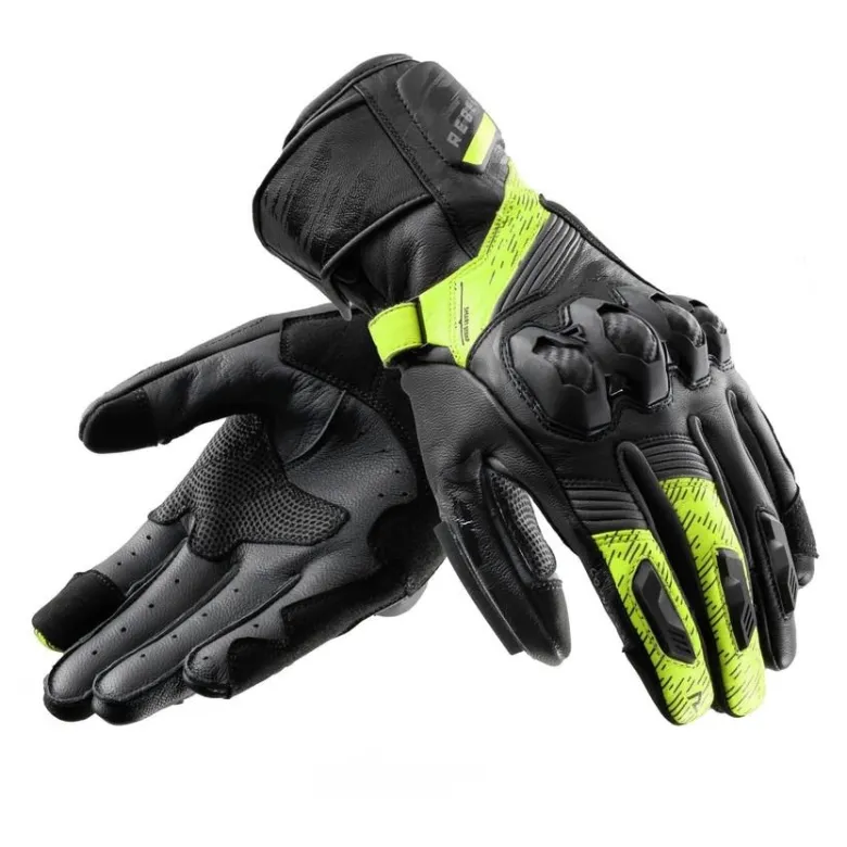Rękawice miejskie REBELHORN VIPER BLACK/GREY/FLUO YELLOW czarny szary żółty fluo