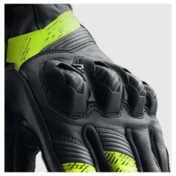 Rękawice miejskie REBELHORN VIPER BLACK/GREY/FLUO YELLOW czarny szary żółty fluo