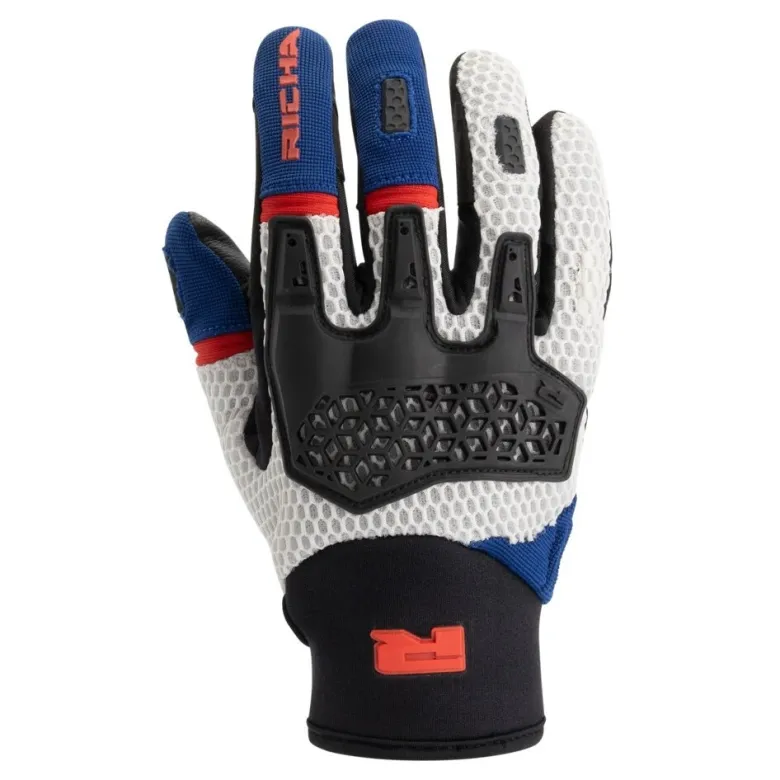 Rękawice miejskie RICHA SANDBLAST BLUE/RED niebieski czerwony