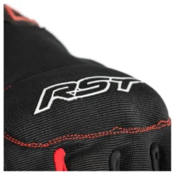 Rękawice miejskie RST RIDER CE RED czarny czerwony