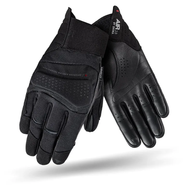 Rękawice miejskie SHIMA AIR 2.0 MEN BLACK czarny