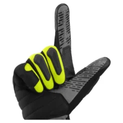 Rękawice miejskie SHIMA BLAZE 3.0 FLUO czarny żółty fluo