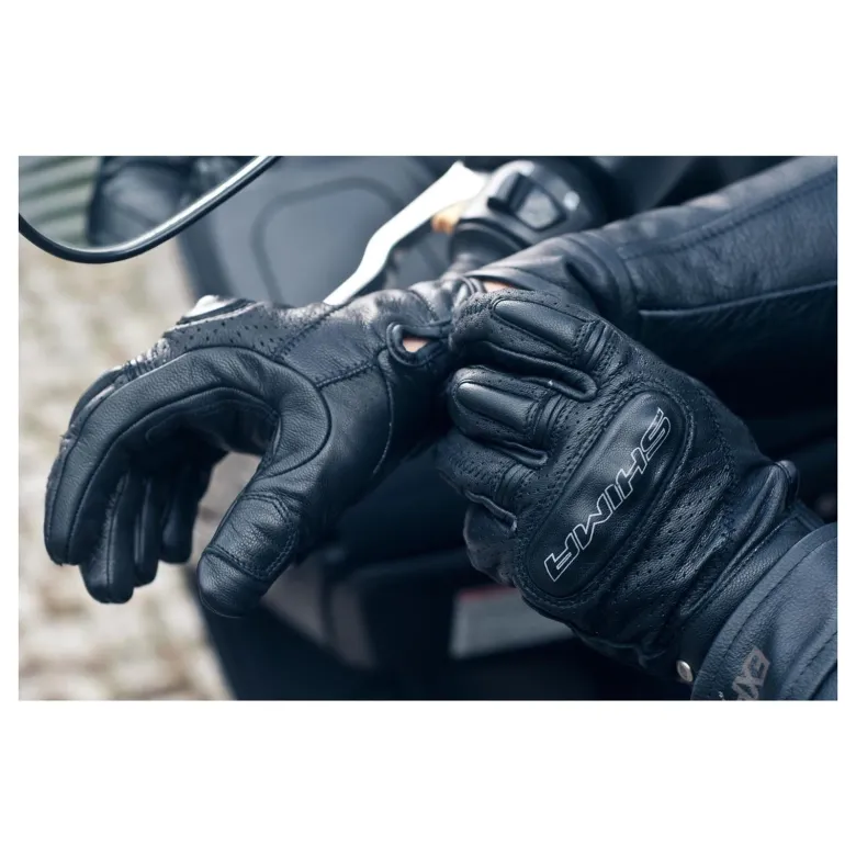Rękawice miejskie SHIMA CALIBER BLACK czarny