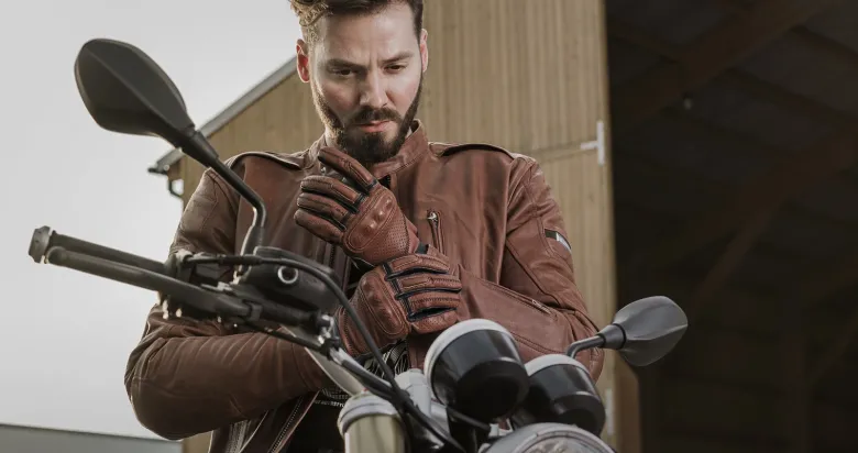 Rękawice miejskie SHIMA CALIBER BROWN brązowy czarny