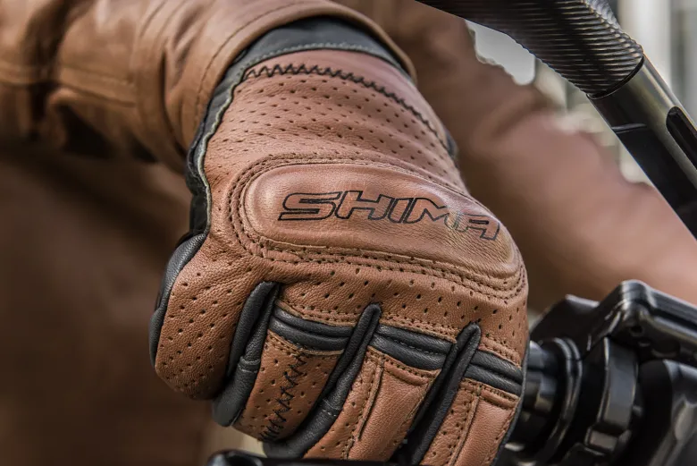 Rękawice miejskie SHIMA CALIBER BROWN brązowy czarny