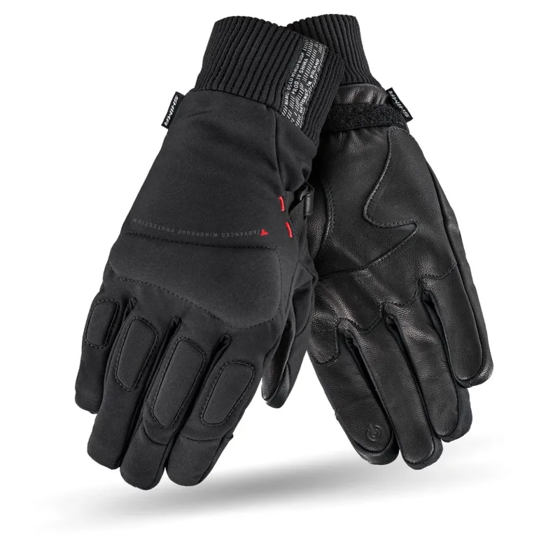 Rękawice miejskie SHIMA OSLO WIND MEN BLACK czarny