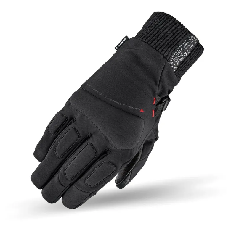 Rękawice miejskie SHIMA OSLO WIND MEN BLACK czarny