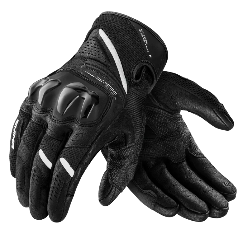 Rękawice miejskie SHIMA SPARK 3.0 BLACK/WHITE czarny biały