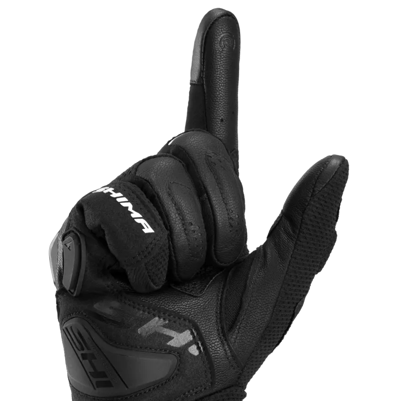 Rękawice miejskie SHIMA SPARK 3.0 BLACK/WHITE czarny biały