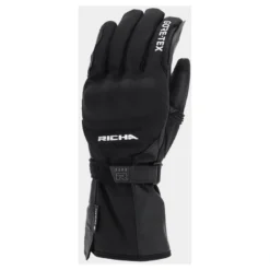 Rękawice ocieplane i wodoodporne RICHA ICE POLAR GORE-TEX BLACK czarny