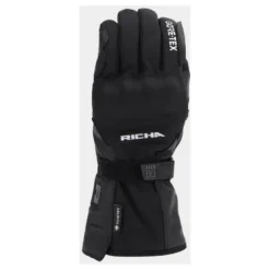 Rękawice ocieplane i wodoodporne RICHA ICE POLAR GORE-TEX BLACK czarny