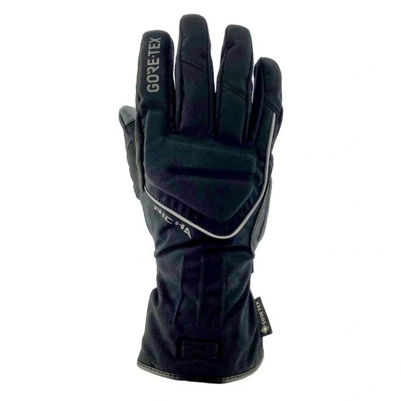 Rękawice ocieplane i wodoodporne RICHA INVADER GORE-TEX BLACK czarny szary