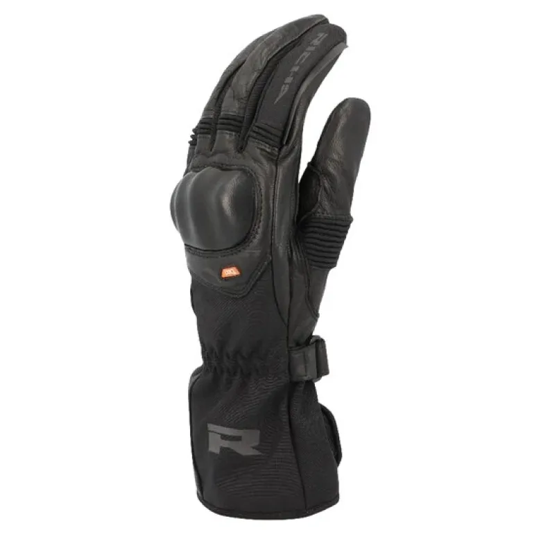 Rękawice ocieplane i wodoodporne RICHA HYPERCANE GTX BLACK czarny