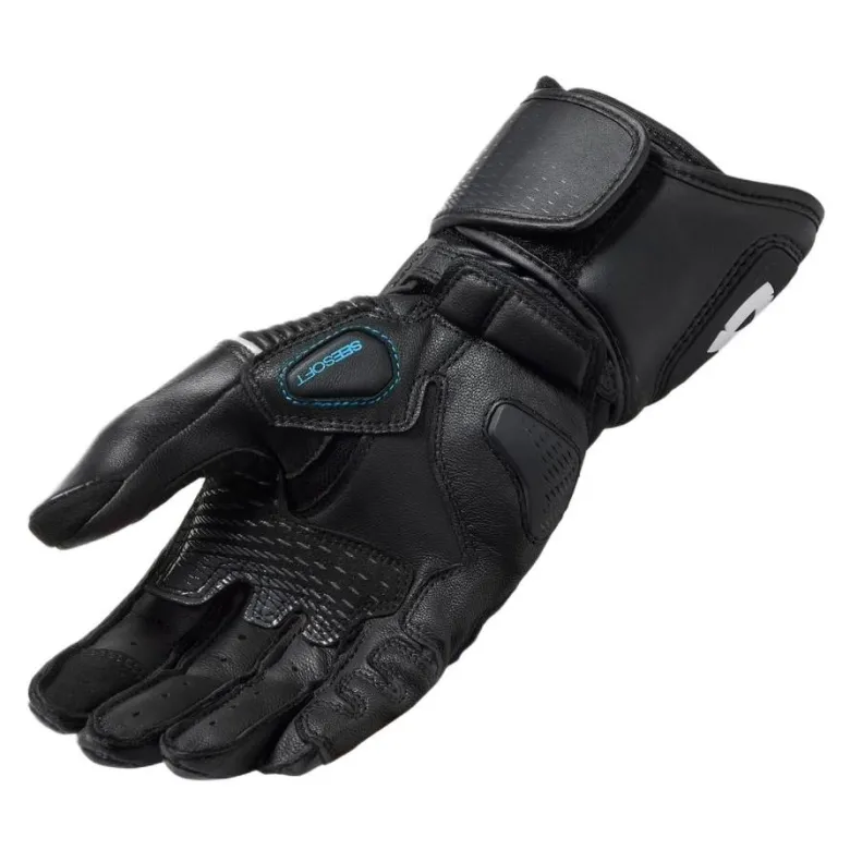 Rękawice sportowe damskie REVIT XENA 4 LADY BLACK/WHITE czarny biały