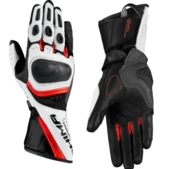 Rękawice sportowe damskie SHIMA MIURA RED FLUO czarny biały czerwony fluo