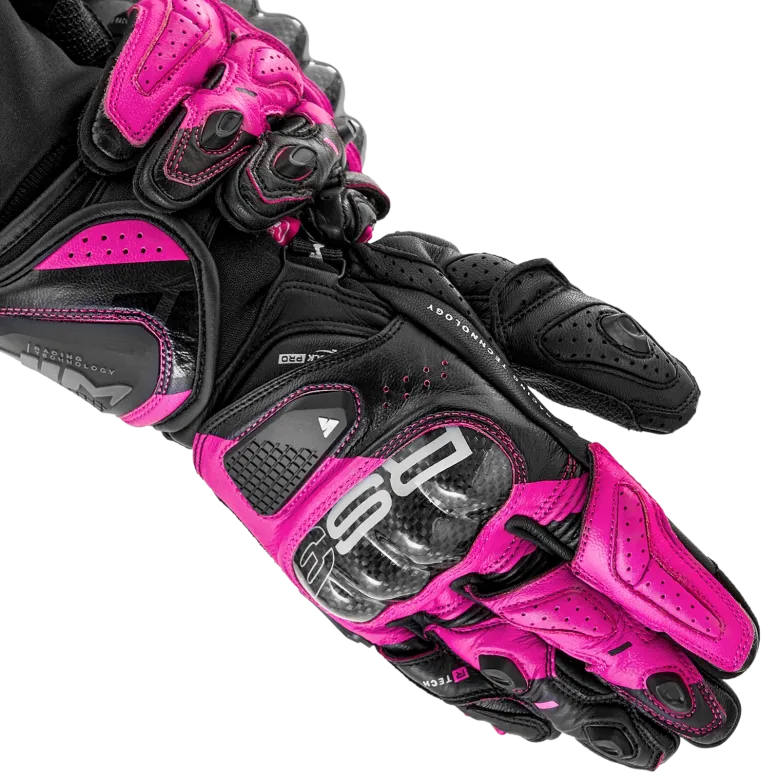 Rękawice sportowe damskie SHIMA RS-3 LADY PINK czarny różowy
