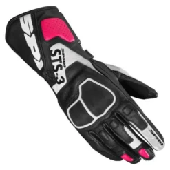 Rękawice sportowe damskie SPIDI STS-3 LADY BLACK/FUCHSIA czarny różowy