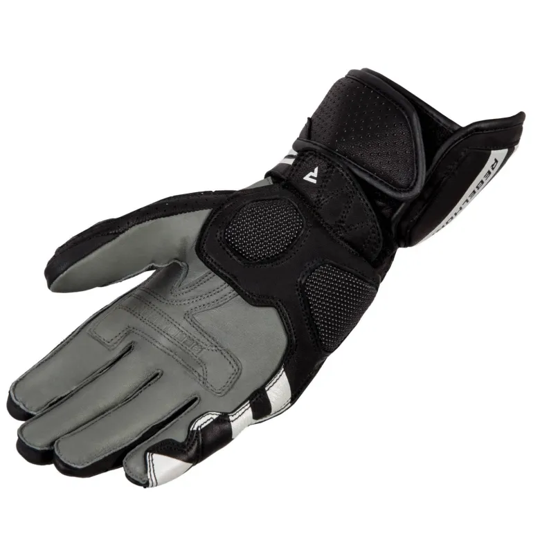 Rękawice sportowe REBELHORN FIGHTER BLACK/WHITE czarny biały