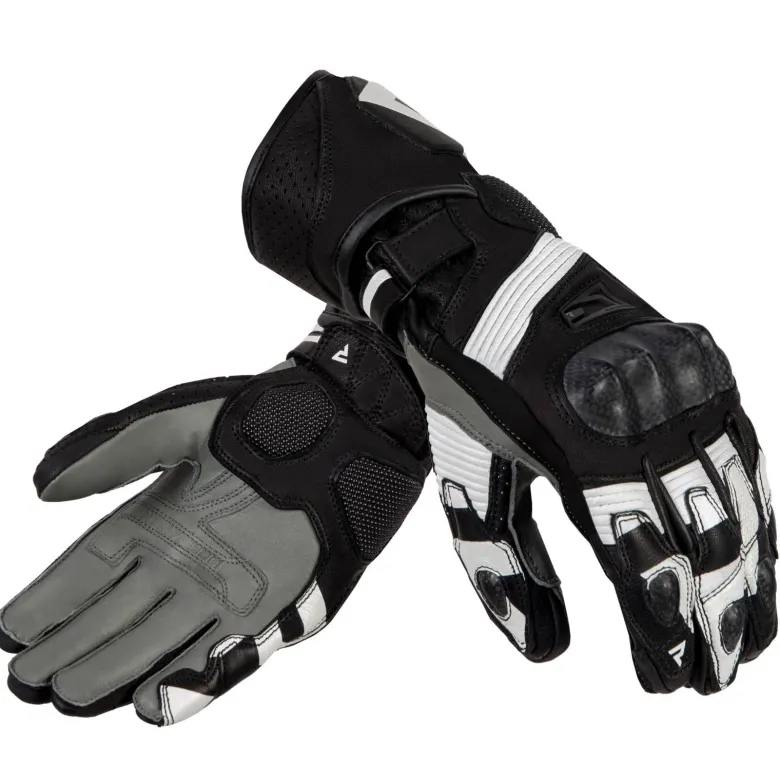 Rękawice sportowe REBELHORN FIGHTER BLACK/WHITE czarny biały