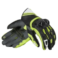 Rękawice sportowe REBELHORN ST SHORT BLACK/GREY/FLO YELLOW czarny szary żółty fluo