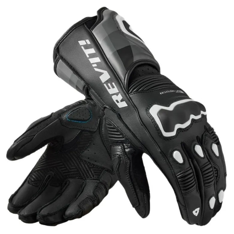Rękawice sportowe REVIT QUANTUM 3 BLACK/WHITE czarny biały