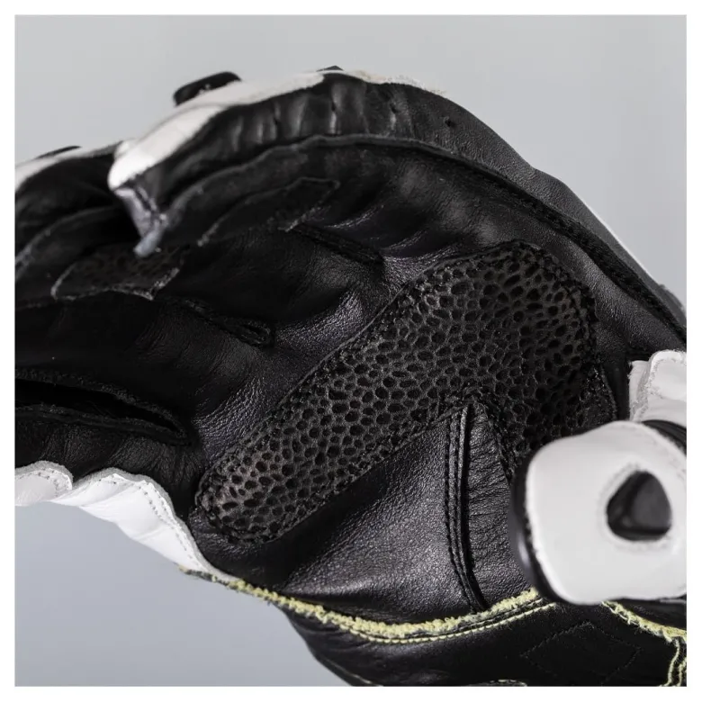 Rękawice sportowe RST TRACTECH EVO 4 CE WHITE/WHITE/BLACK biały czarny