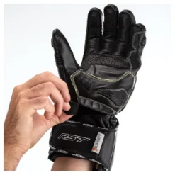 Rękawice sportowe RST TRACTECH EVO 4 CE BLACK/BLACK/BLACK czarny