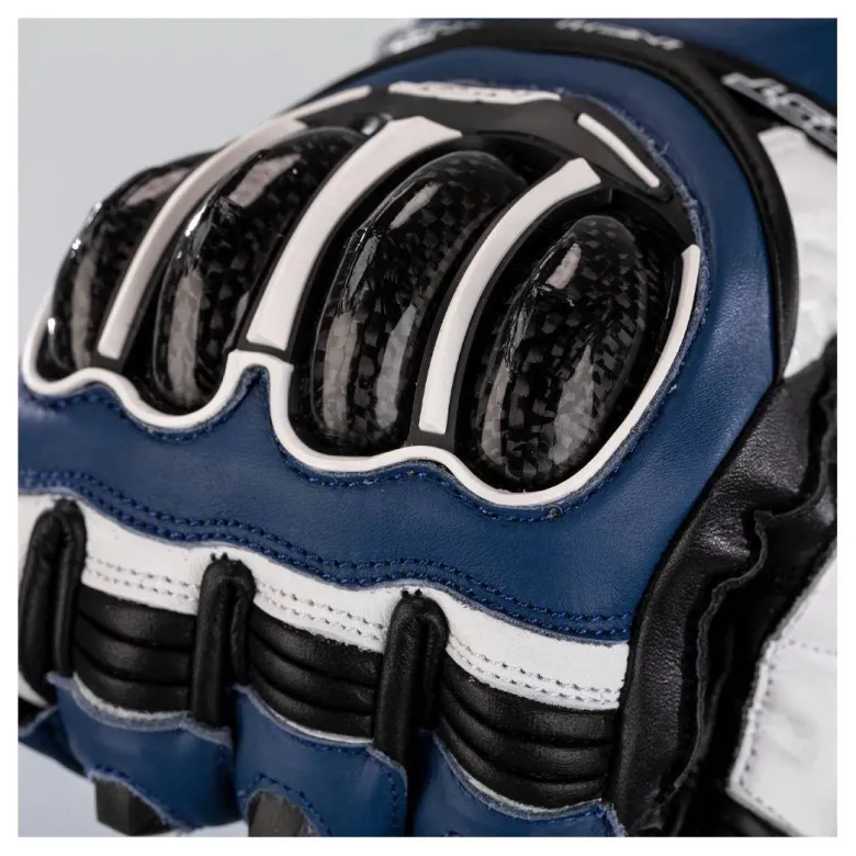 Rękawice sportowe RST TRACTECH EVO 4 CE BLUE/WHITE/BLACK biały czarny niebieski