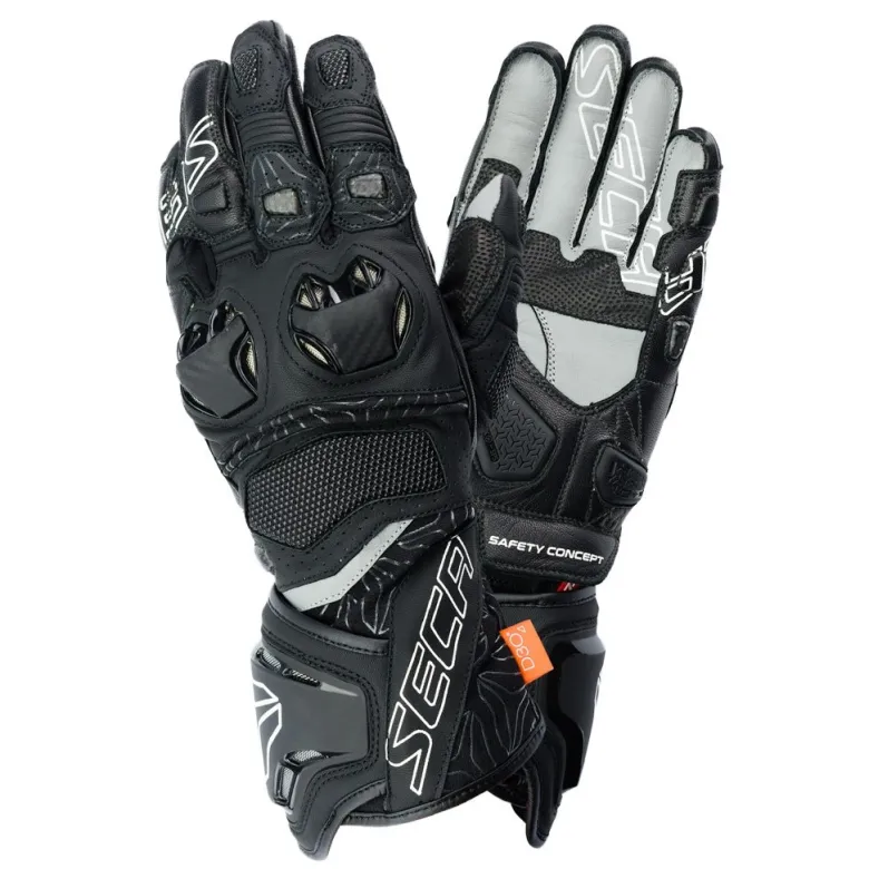 Rękawice sportowe SECA UKEMI PRO BLACK czarny szary