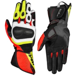 Rękawice sportowe SHIMA ST-3 MEN FLUO czarny czerwony biały żółty fluo
