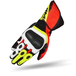 Rękawice sportowe SHIMA ST-3 MEN FLUO czarny czerwony biały żółty fluo