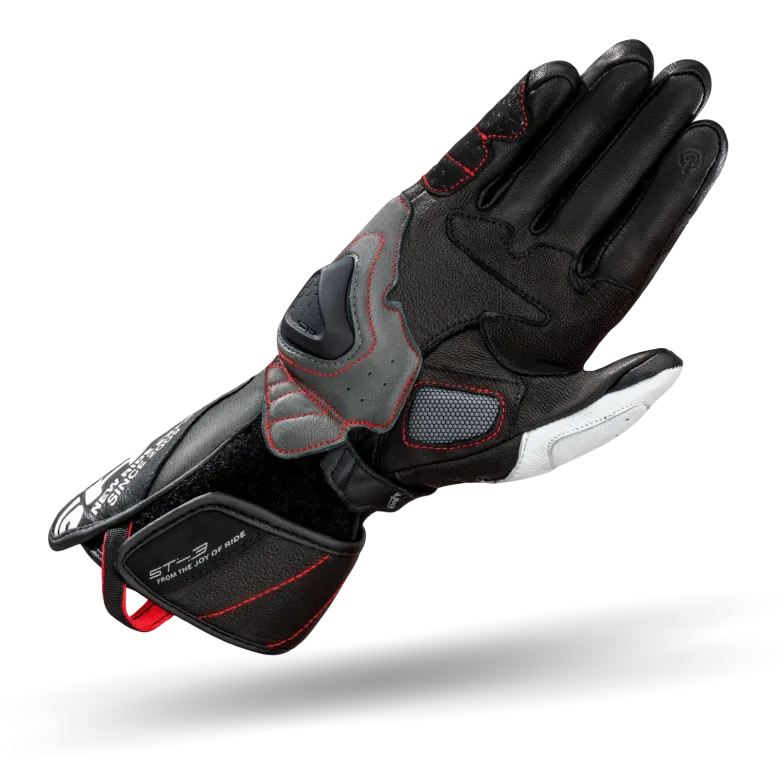 Rękawice sportowe SHIMA ST-3 MEN WHITE/RED czarny biały czerwony
