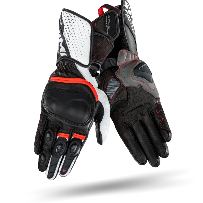 Rękawice sportowe SHIMA ST-3 MEN WHITE/RED czarny biały czerwony