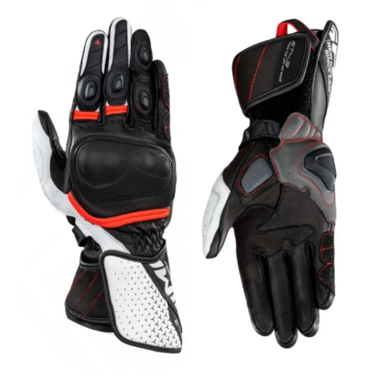 Rękawice sportowe SHIMA ST-3 MEN WHITE/RED czarny biały czerwony