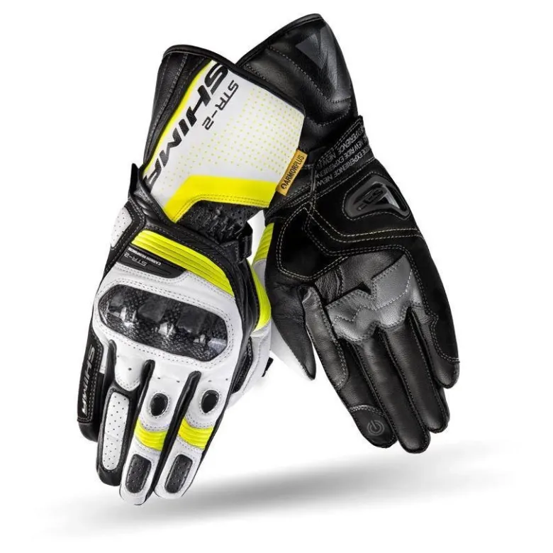 Rękawice sportowe SHIMA STR-2 FLUO żółty fluo biały czarny