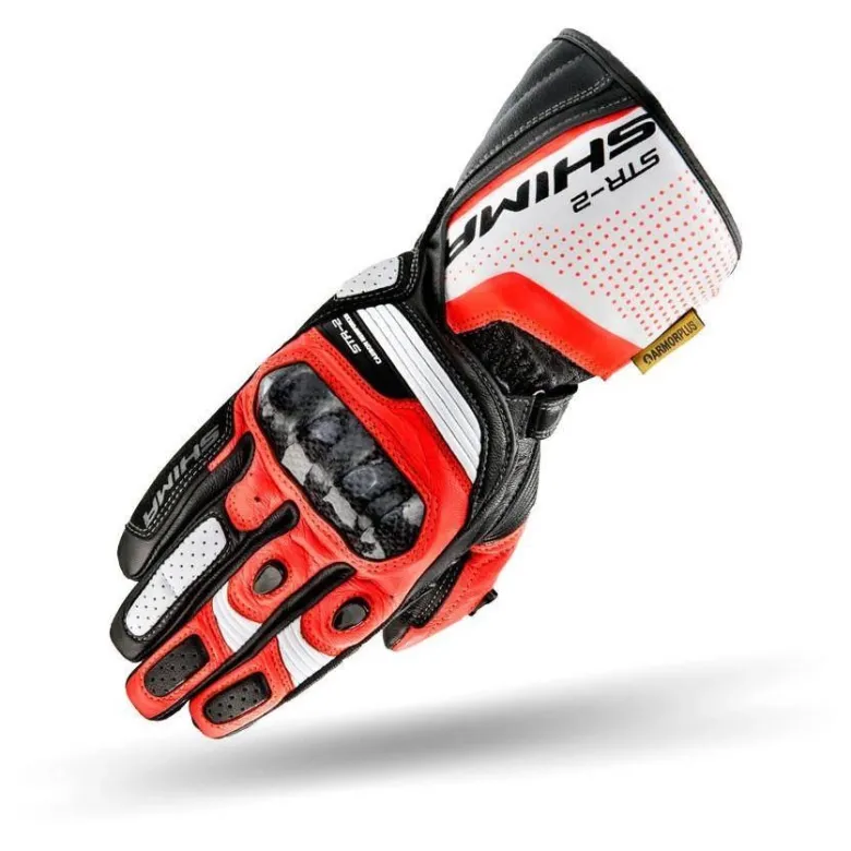 Rękawice sportowe SHIMA STR-2 RED czerwony fluo biały czarny