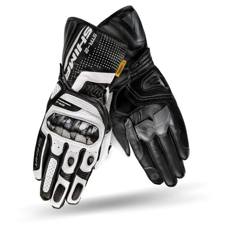 Rękawice sportowe SHIMA STR-2 WHITE biały czarny