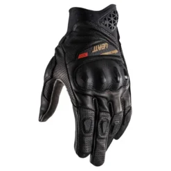 Rękawice szosowo-turystyczne LEATT ADV X-FLOW 8.5 SHORT STEALTH BLACK/GREY czarny szary